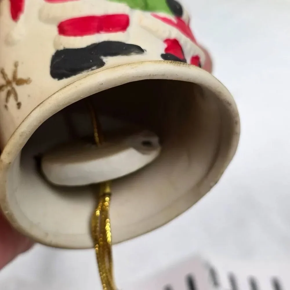 Jasco 1980 Christmas Chimes Caroler Bell Ornament